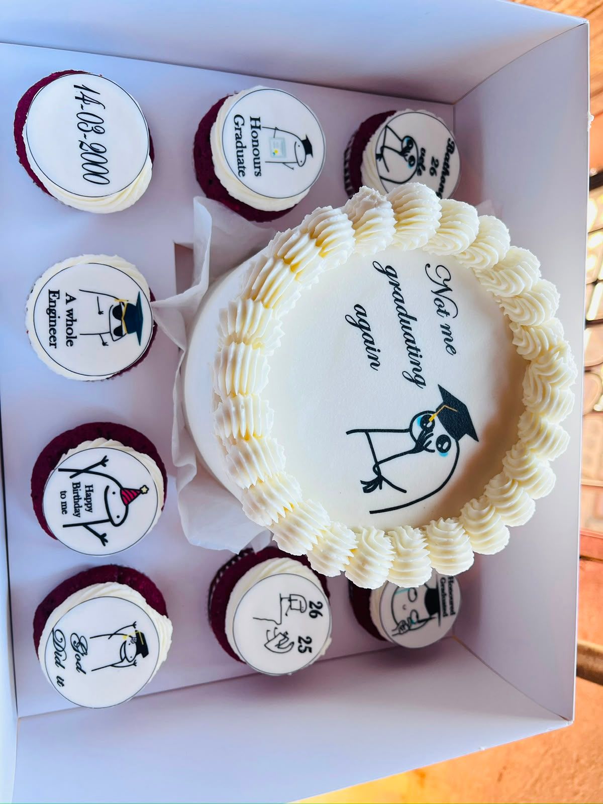 Graduation Doodle Bento by Baked by Buhlebenkosi
