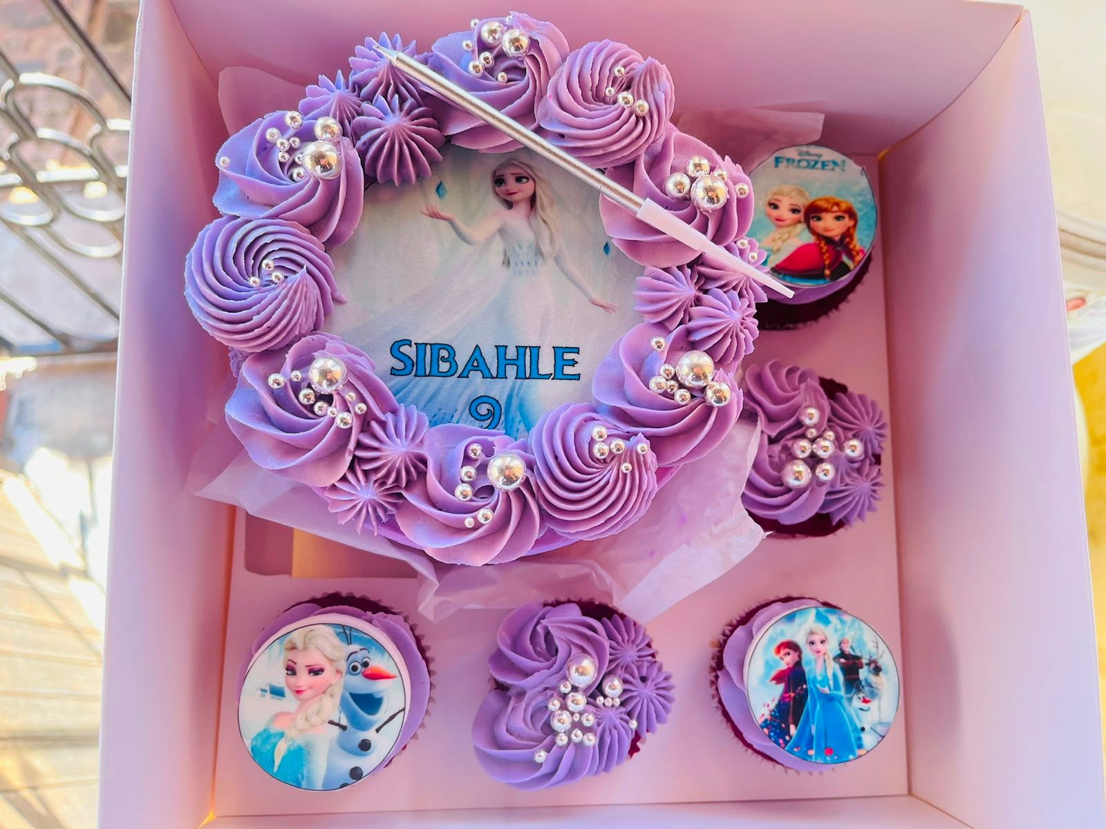Lilac Frozen Bento by Baked by Buhlebenkosi
