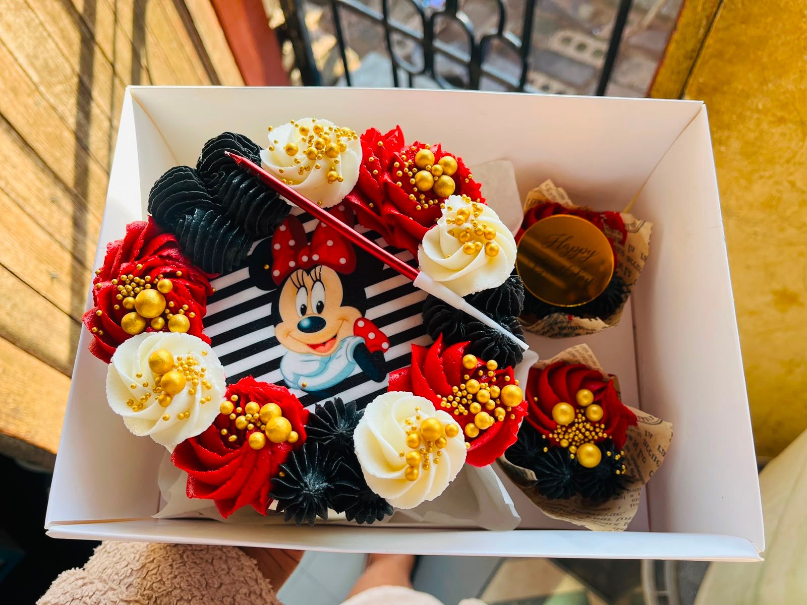 Minnie Mouse Bento by Baked by Buhlebenkosi