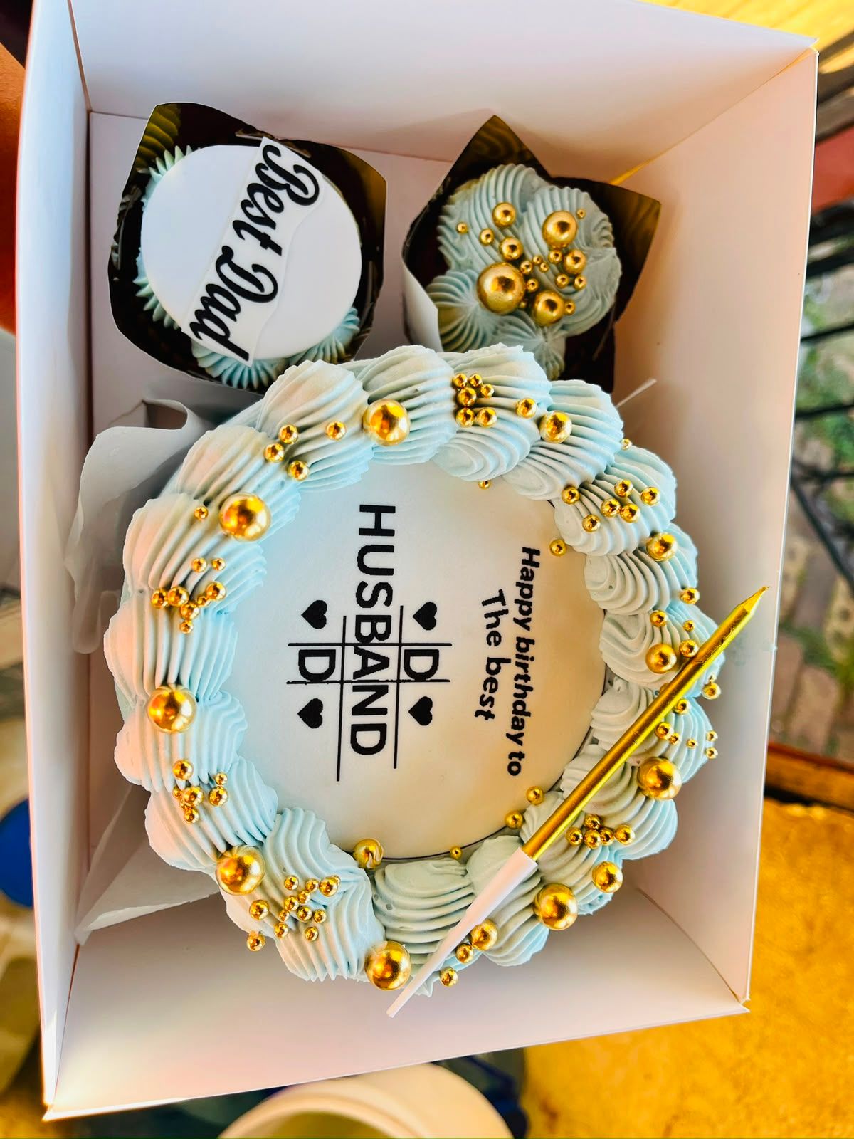 Powder Blue Bento by Baked by Buhlebenkosi
