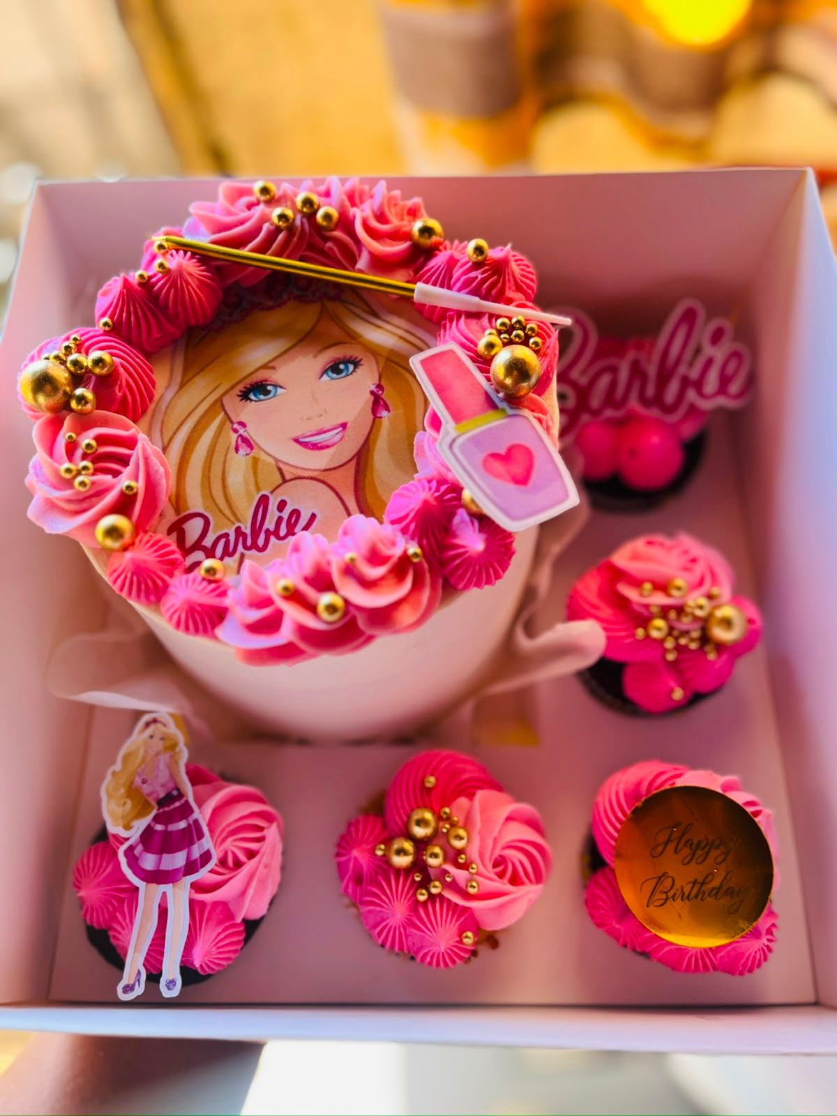 Barbie Pink Bento by Baked by Buhlebenkosi