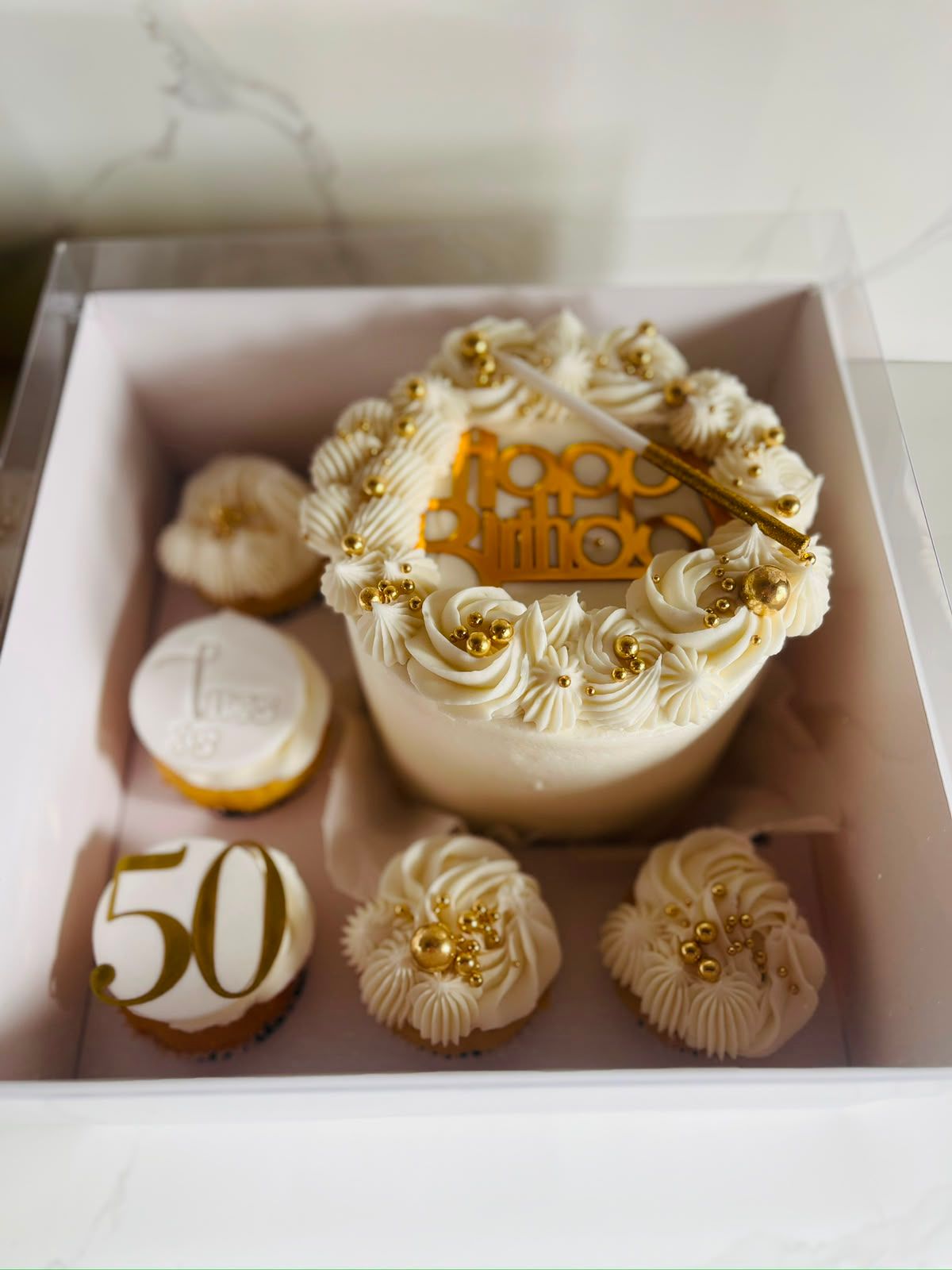 Golden Glam Bento by Baked by Buhlebenkosi