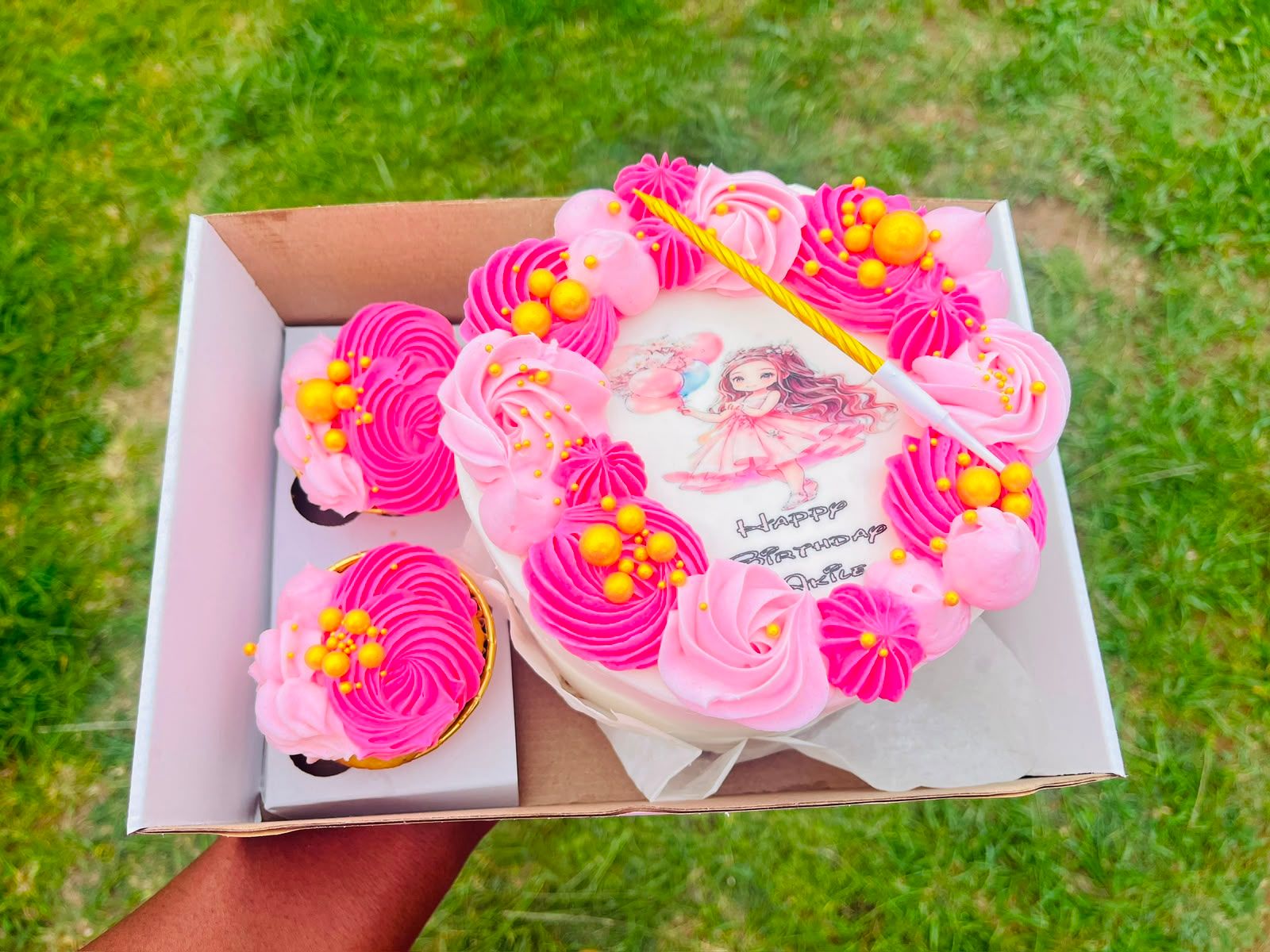 Rosy Ballerina Bento by Baked by Buhlebenkosi