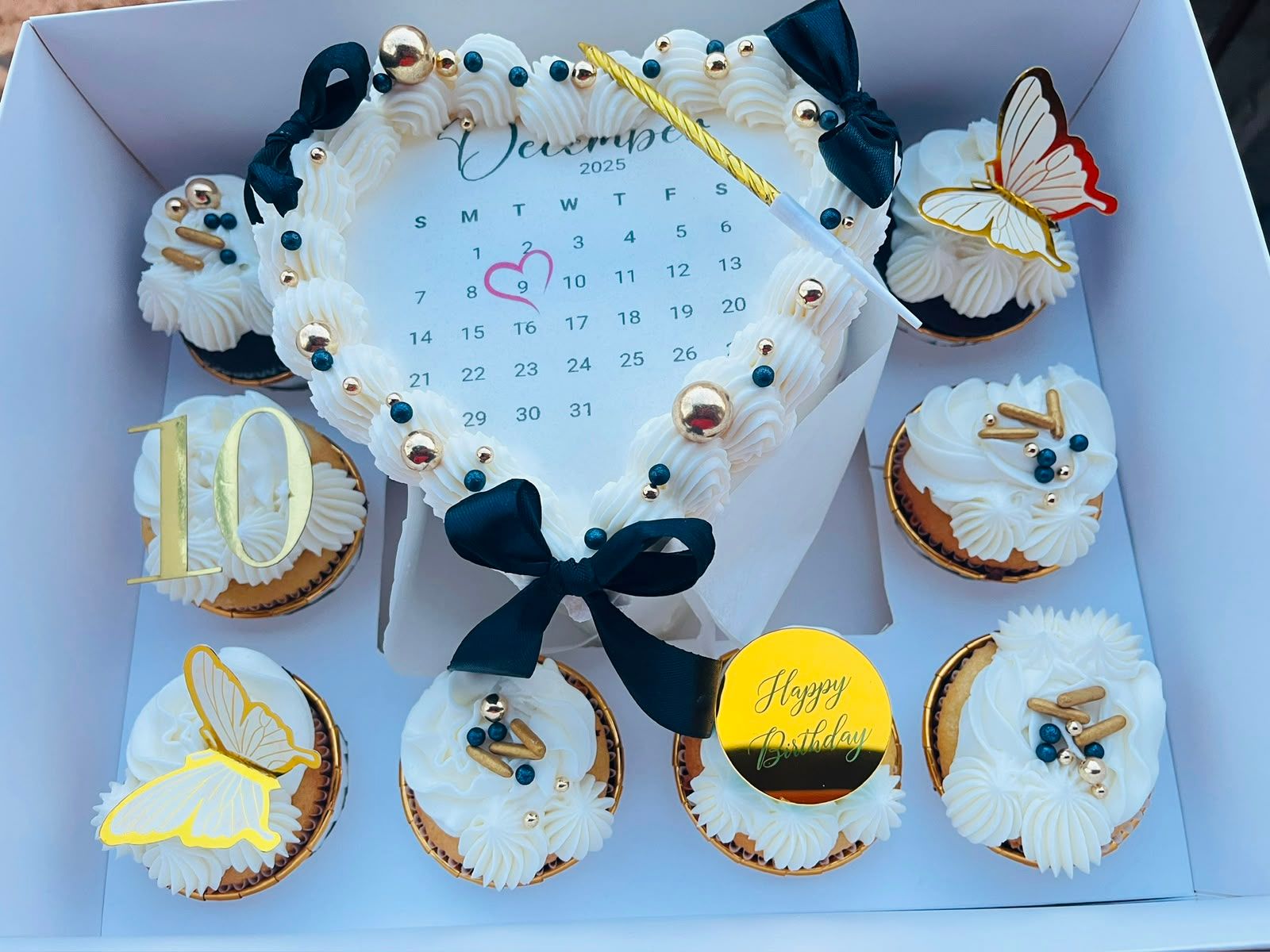 December Butterfly Bento by Baked by Buhlebenkosi