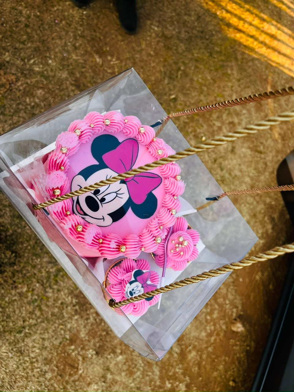 Minnie Mouse Pink Bento by Baked by Buhlebenkosi