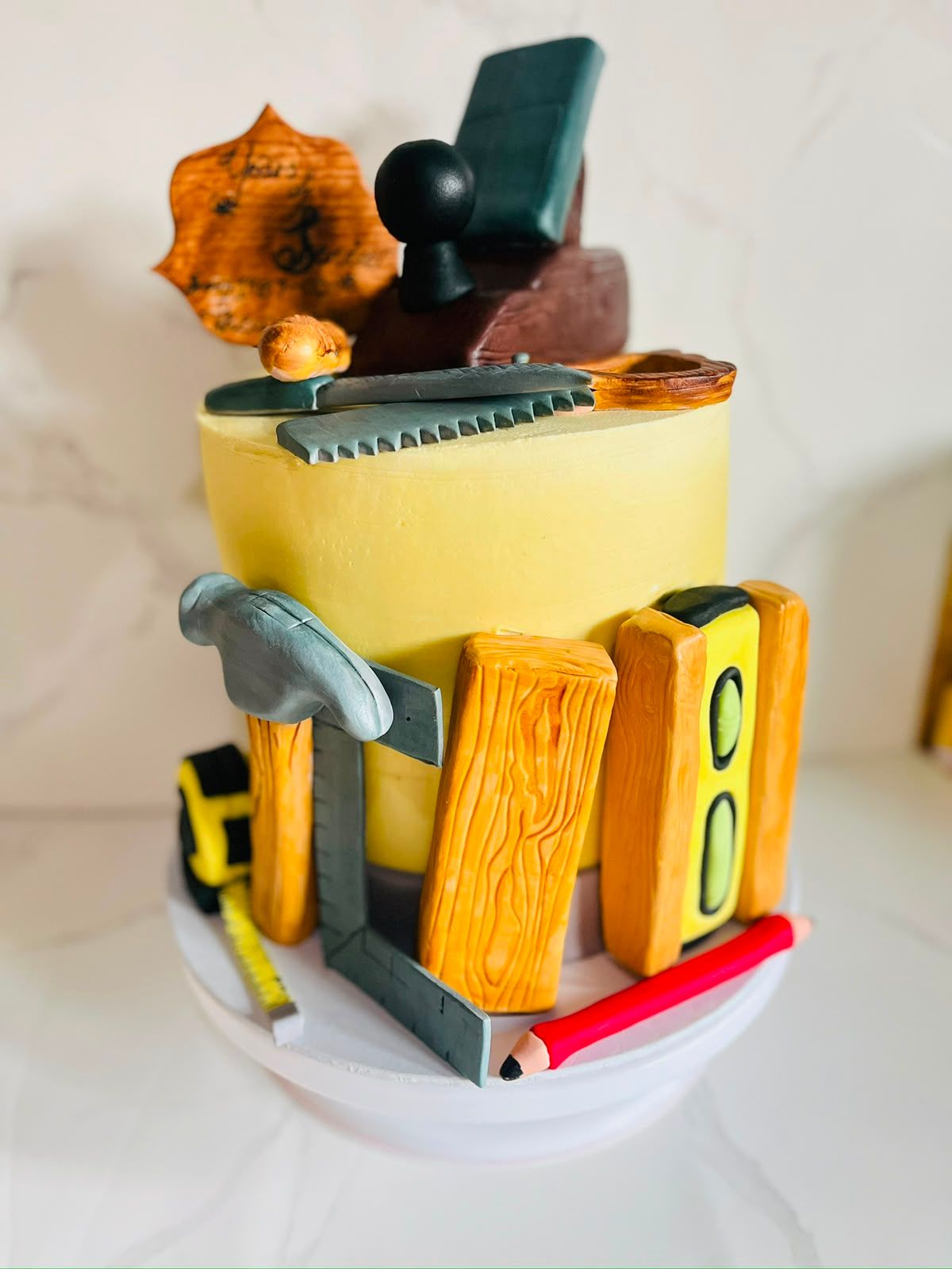 Builder's Tools Cake by Baked by Buhlebenkosi
