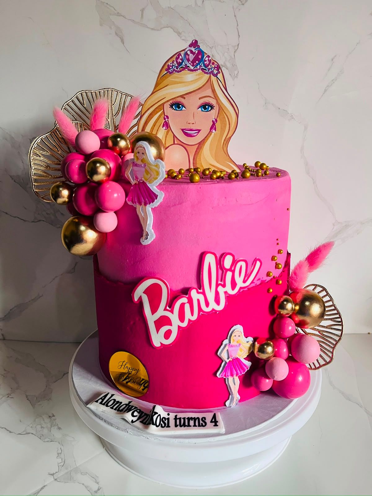 Barbie Glam Cake by Baked by Buhlebenkosi