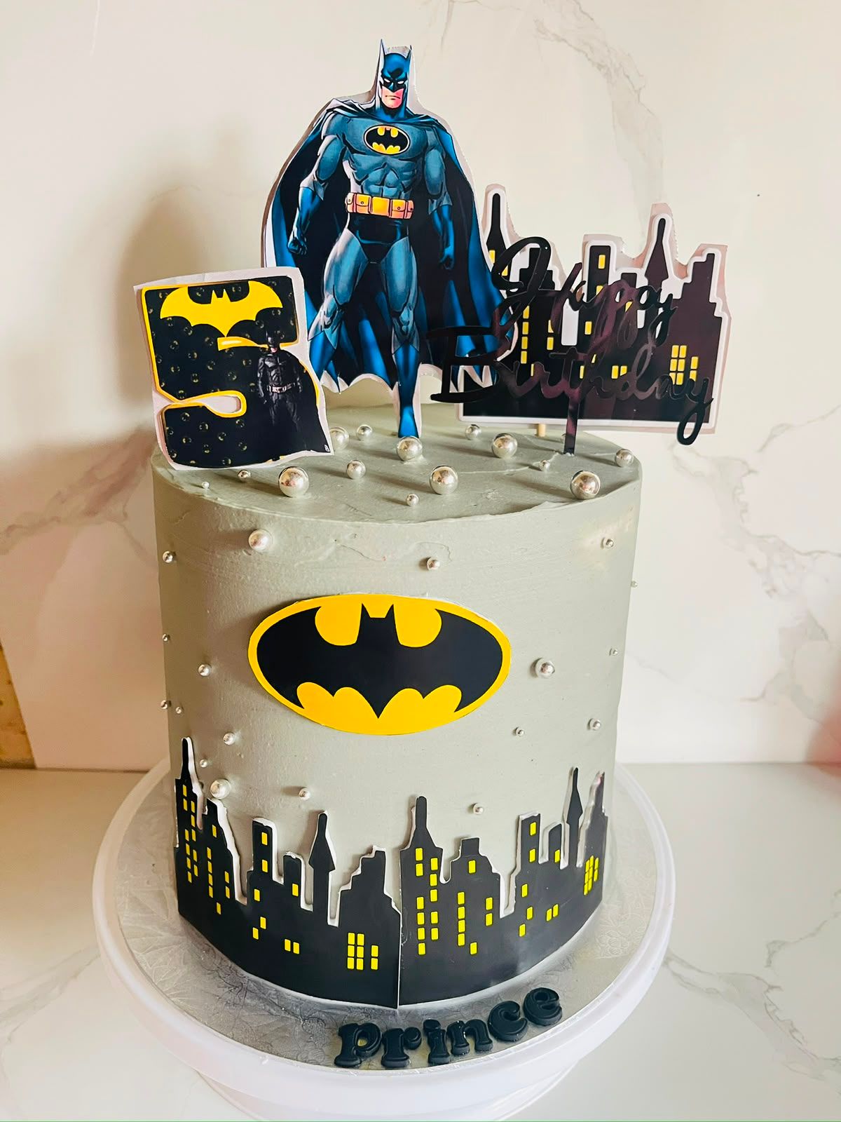 Batman Gotham Cake by Baked by Buhlebenkosi