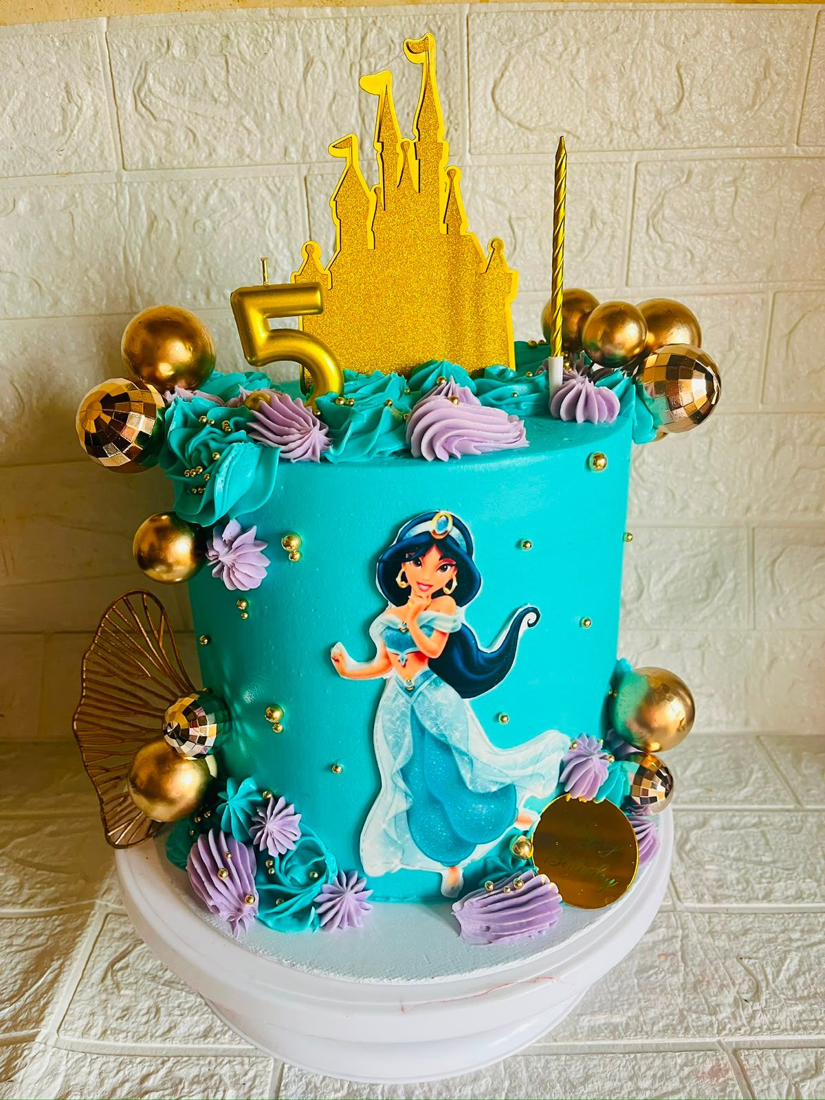 Princess Jasmine Cake by Baked by Buhlebenkosi