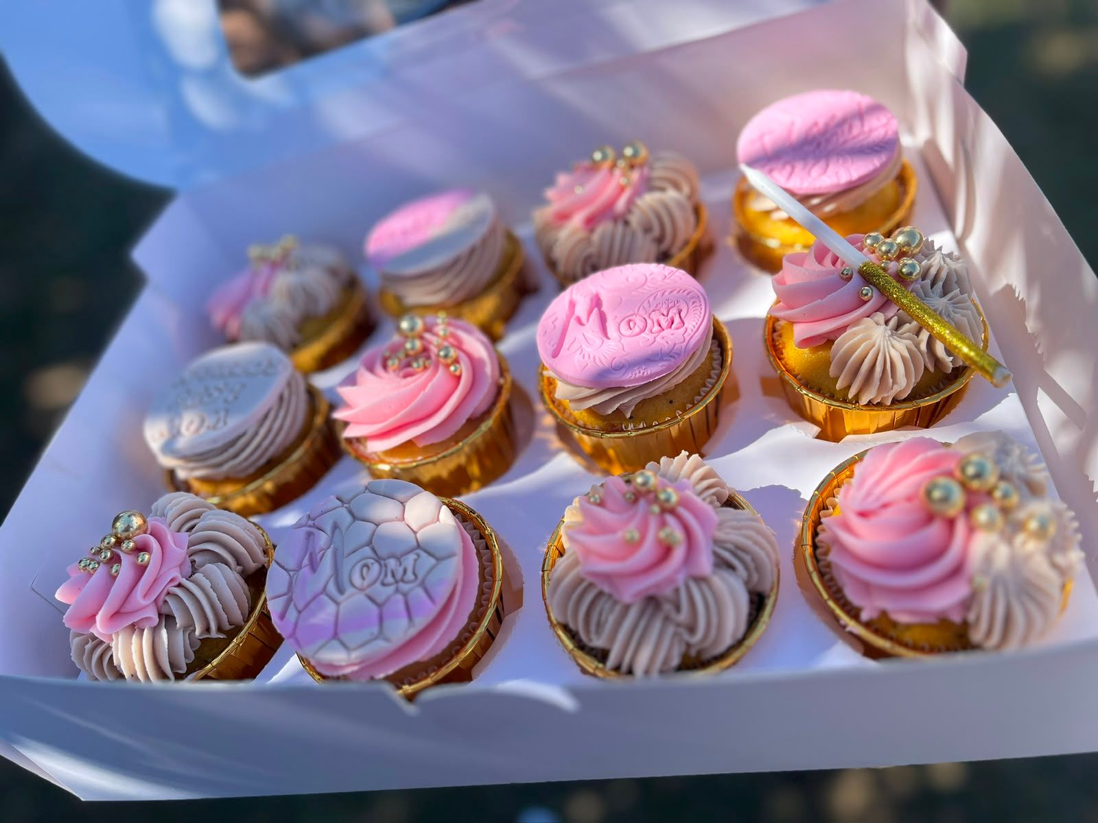 Pink Mom Mother's Day Cupcakes by Baked by Buhlebenkosi