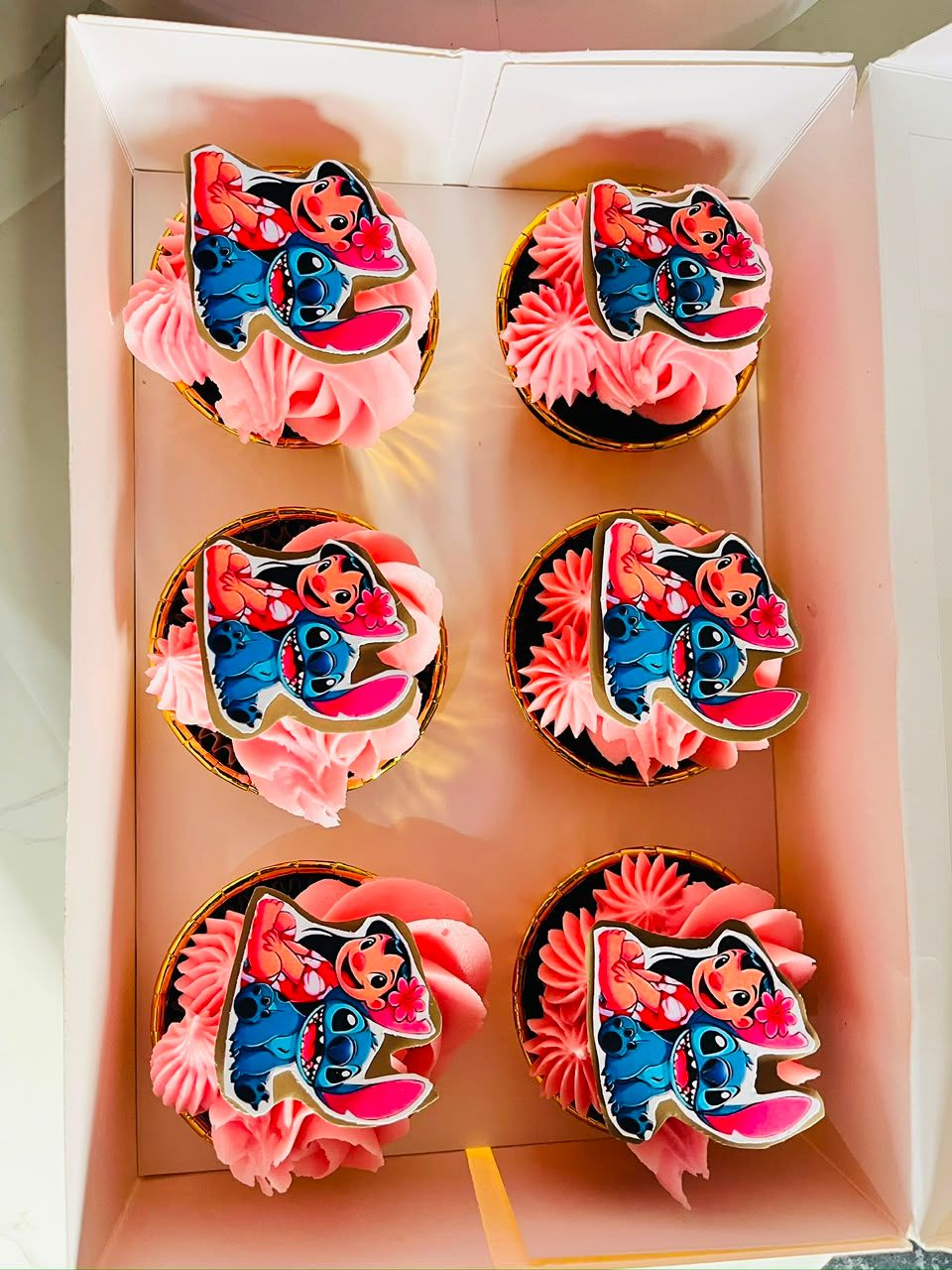 Lilo & Stitch Cupcakes by Baked by Buhlebenkosi