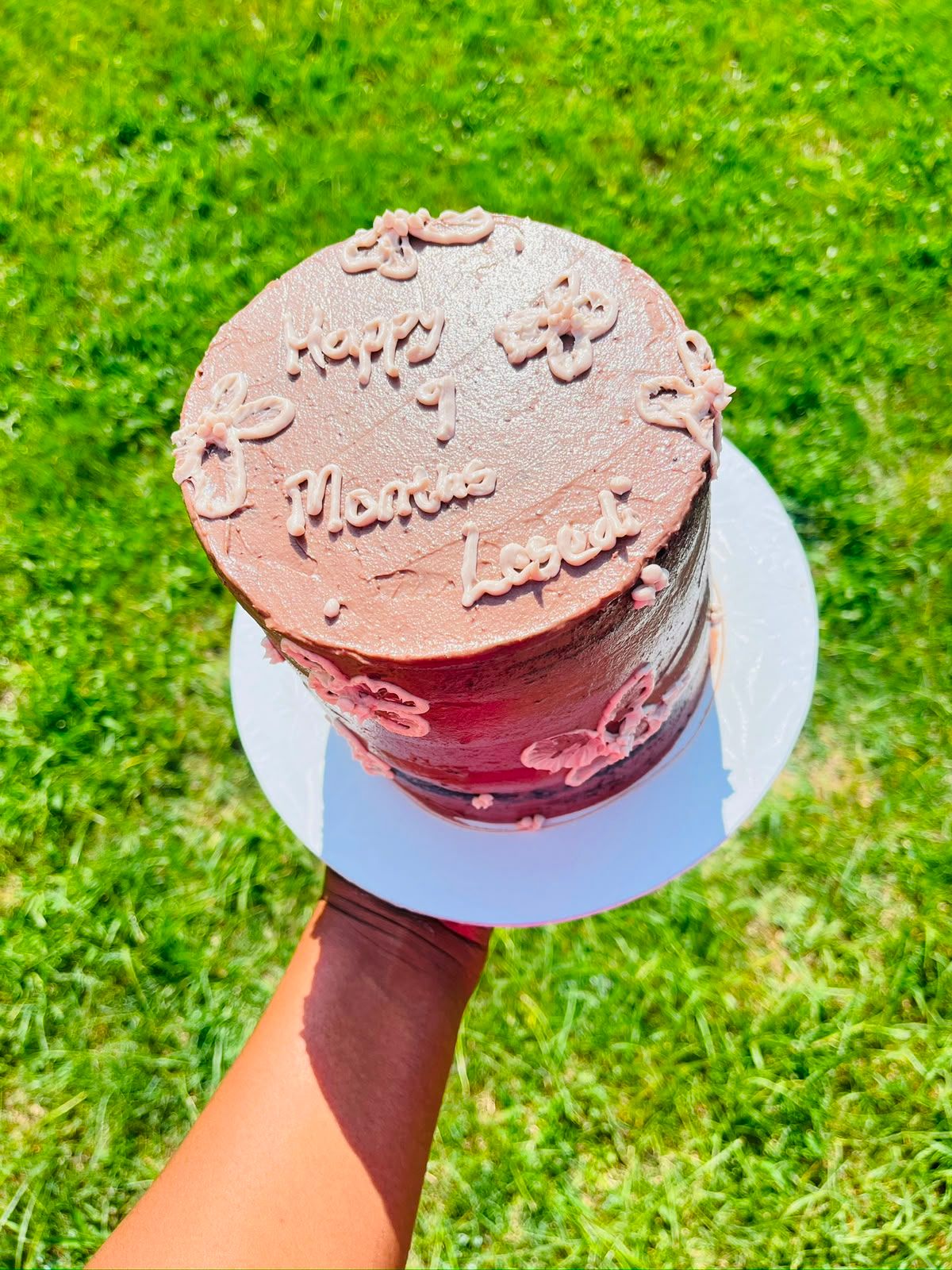 Chocolate Momma Mini Cake by Baked by Buhlebenkosi