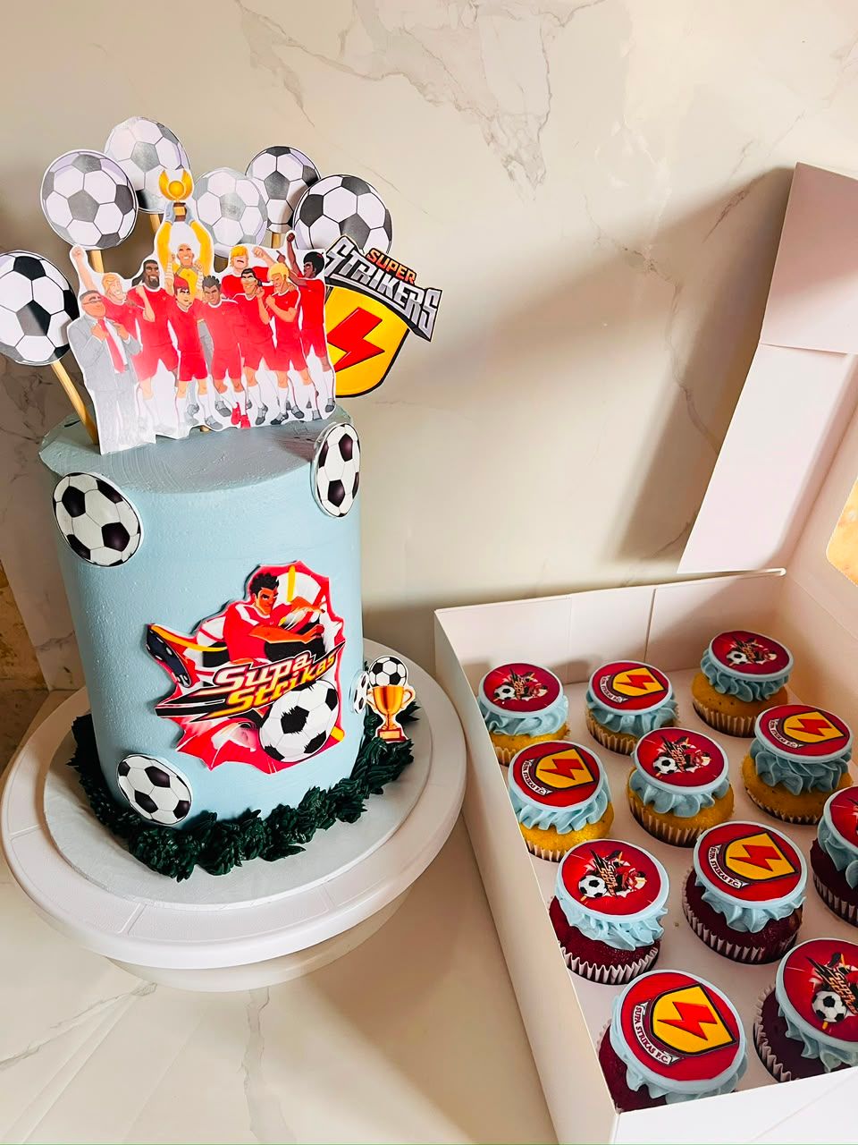 Supa Strikas Mini Cake by Baked by Buhlebenkosi