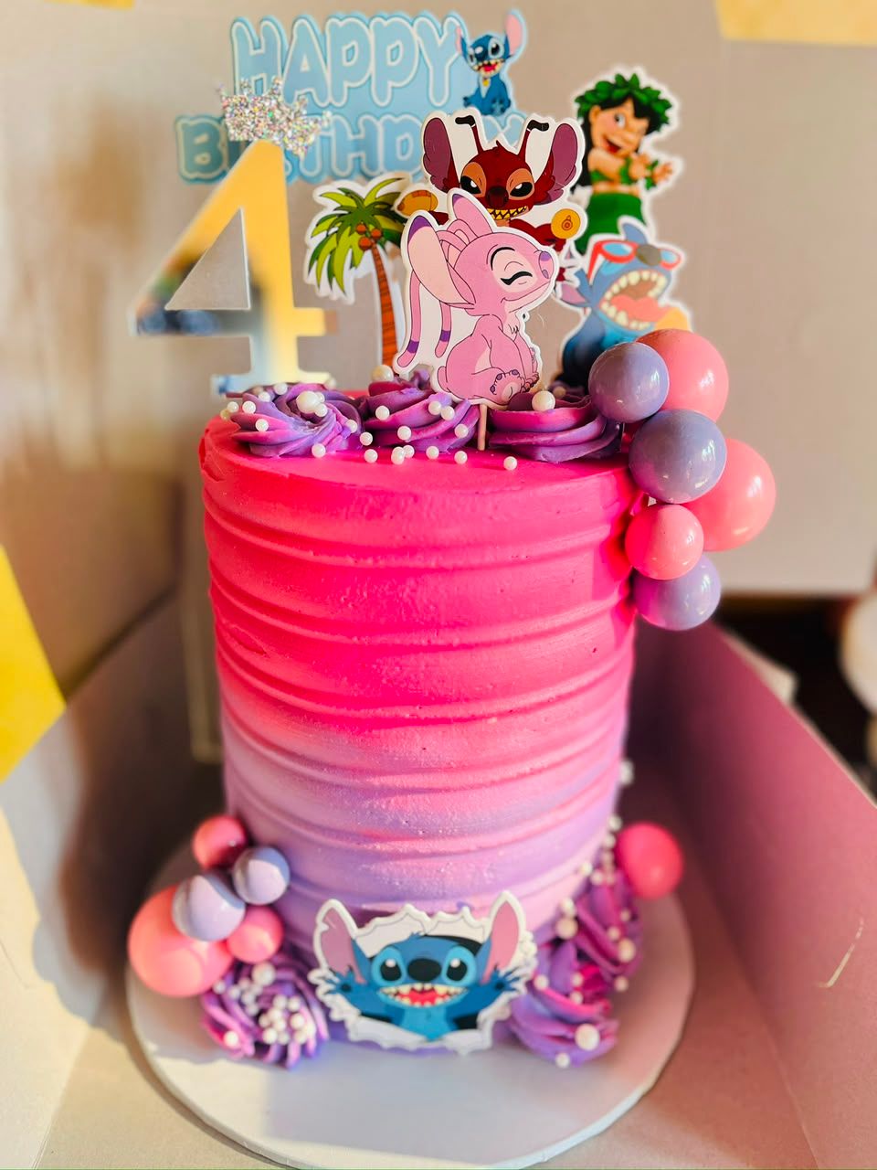 Lilo & Stitch Mini Cake by Baked by Buhlebenkosi